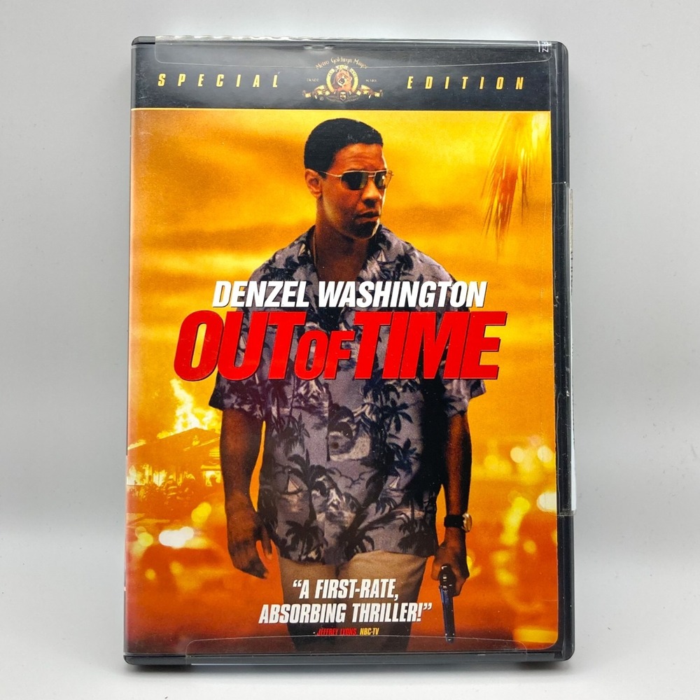 Out of Time Denzel Washington DVD Special Edition Preowned Excellent‎